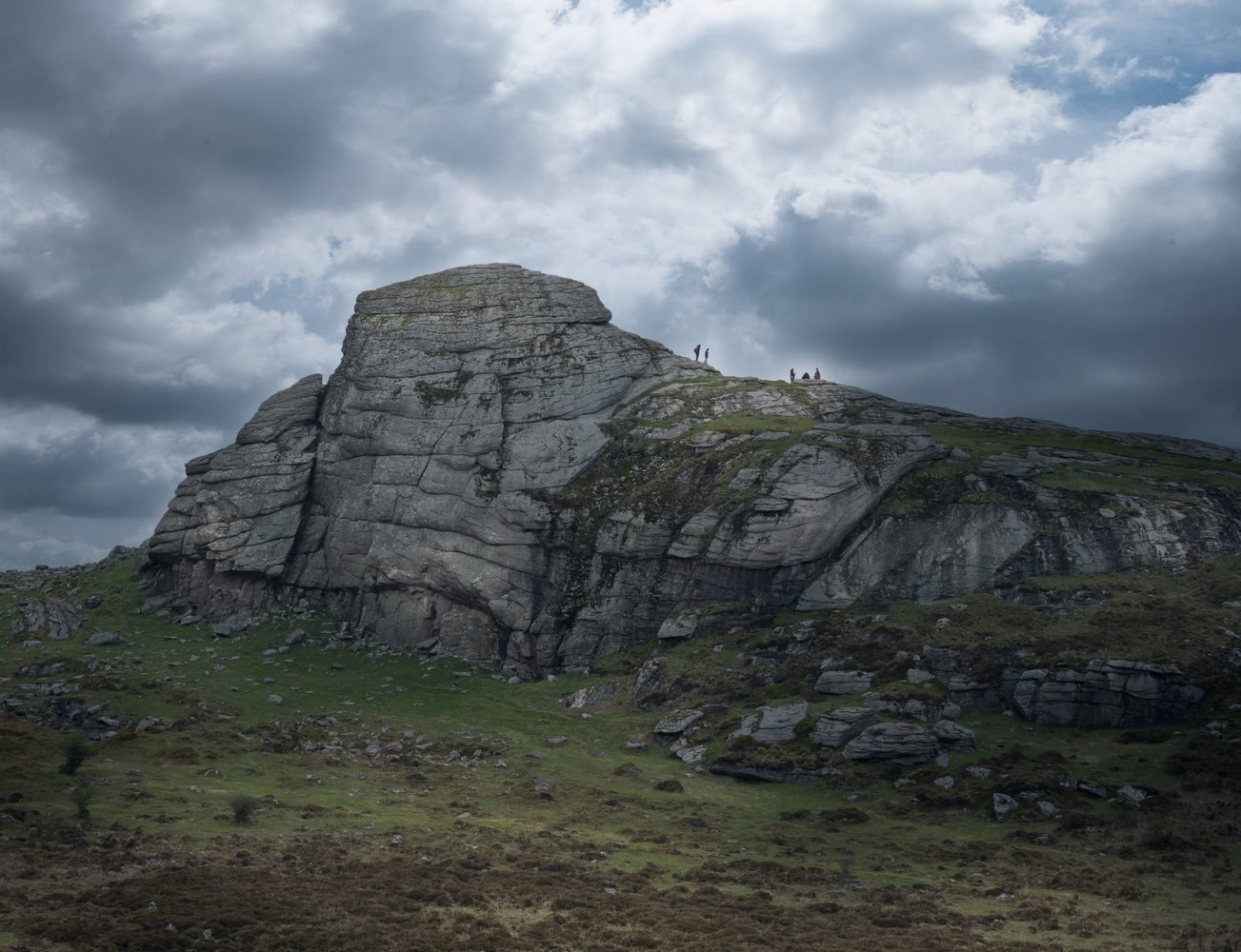 Dartmoor rocks and landscape